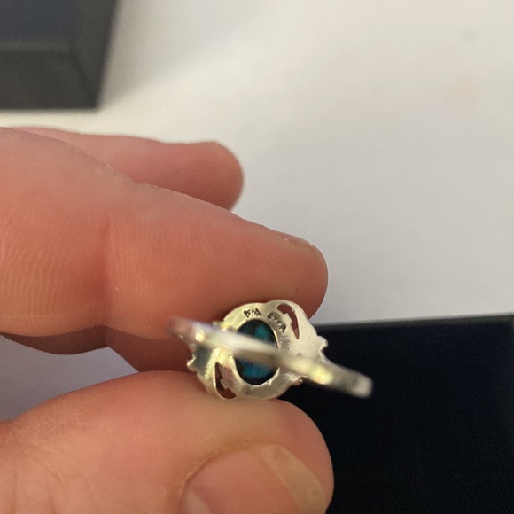 Sterling silver Labrodorite - Picture 2 of 3